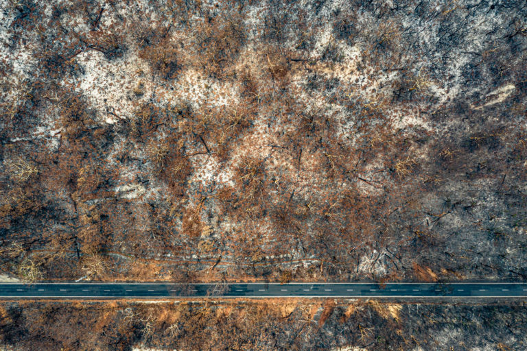 Australian fire destruction