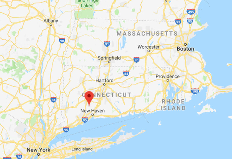 Bethany CT map