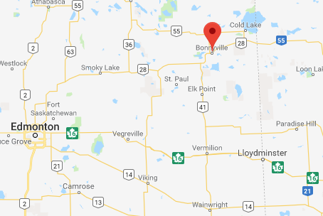 Bonnyville Alberta Canada Google Maps 