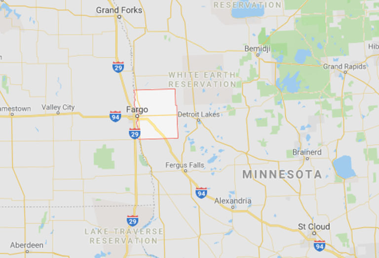 Clay County Minnesota map