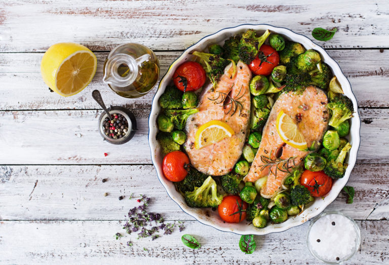 dinner healthy fish