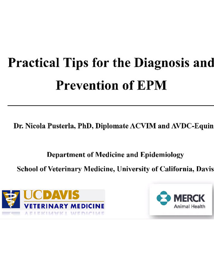 vertical EPM webinar Pusterla Merck Animal Health AAEP 2020
