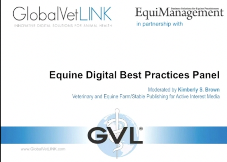 Equine Digital Best Practices Webinar Recording promo image