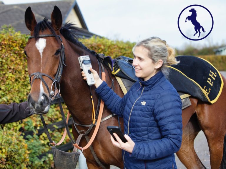 EquiTrace app in use