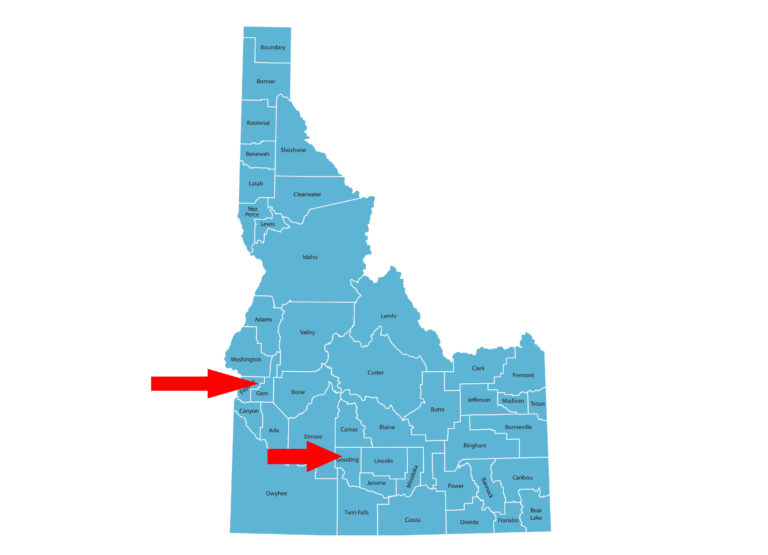 Idaho Gem and Gooding Counties