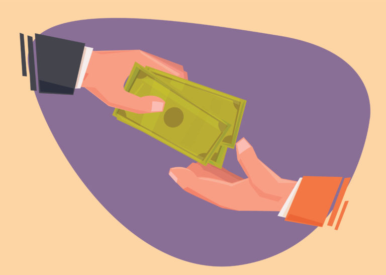 paying off loans