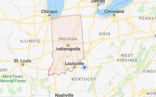 Indiana Map Google Maps 