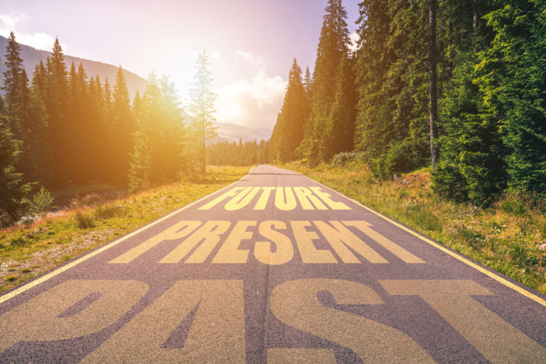 past present future road