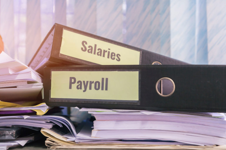payroll salaries binders