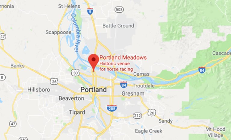 Portland Meadows racetrack