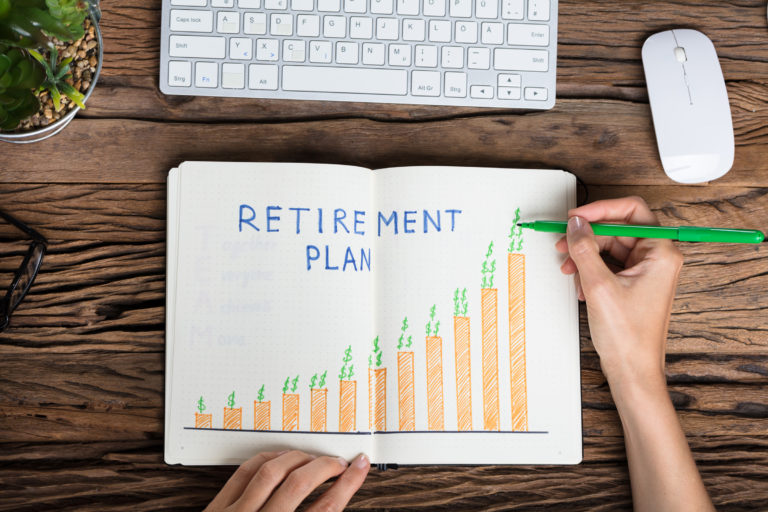 retirement plan graph