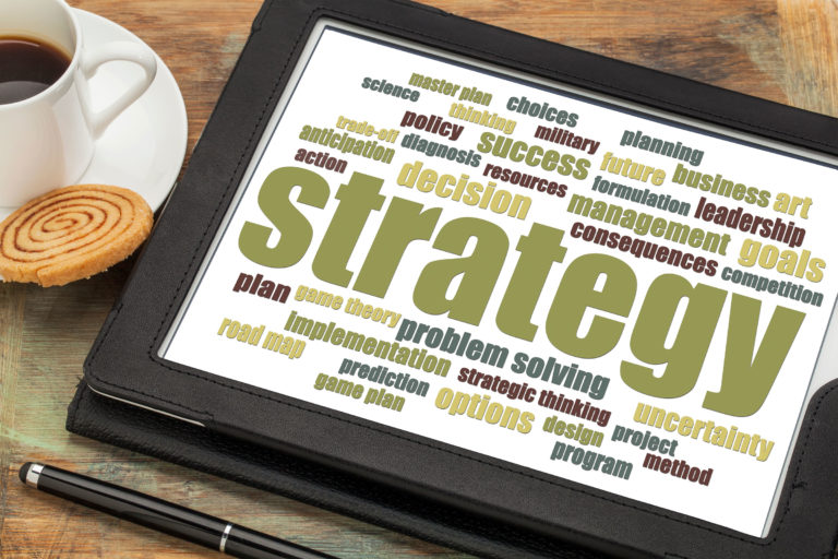 strategy word cloud