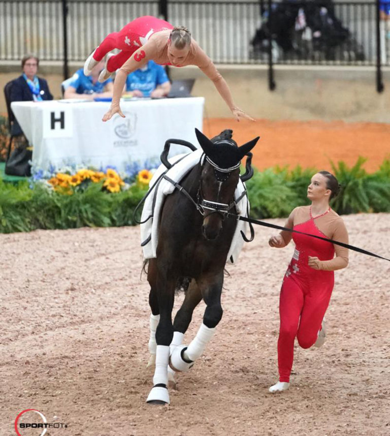 Swiss vaulting team WEG