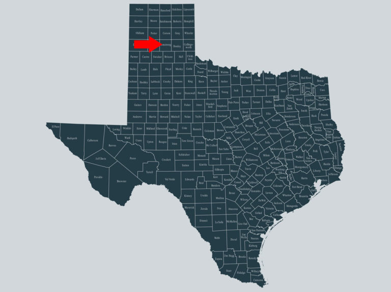 Texas Armstrong County map
