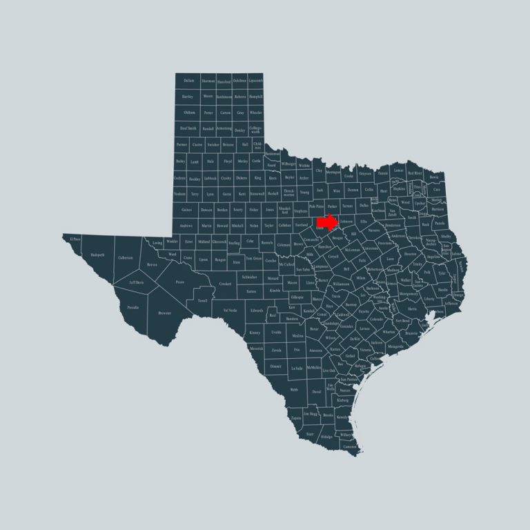 Johnson County Texas map