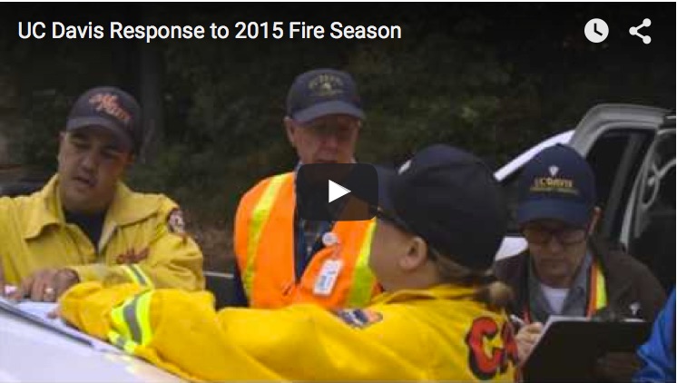 UC Davis Video on Helping Animals During 2015 California Wildfires promo image