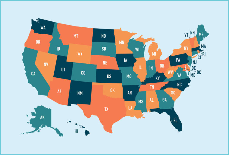United States map