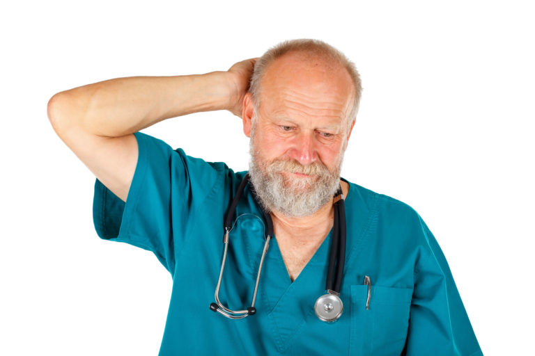vet man concerned