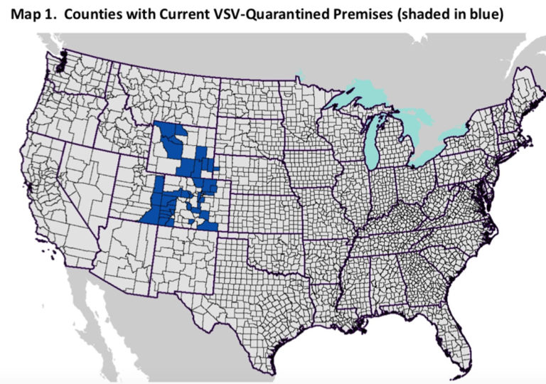 VSV quarantines 9-19-19