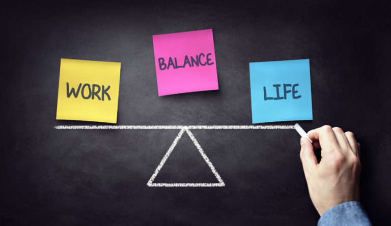 work-life balance illustration
