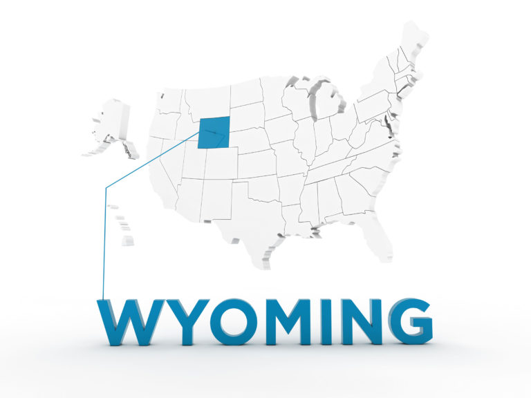Wyoming map
