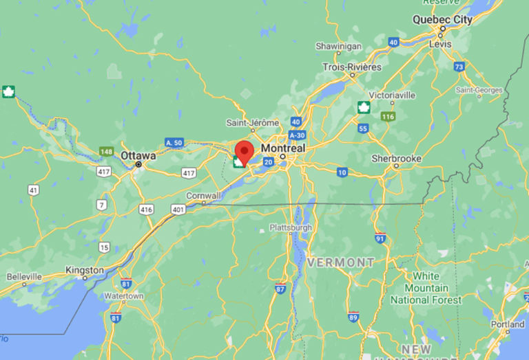 Saint-Lazare region of Monteregie Quebec Canada