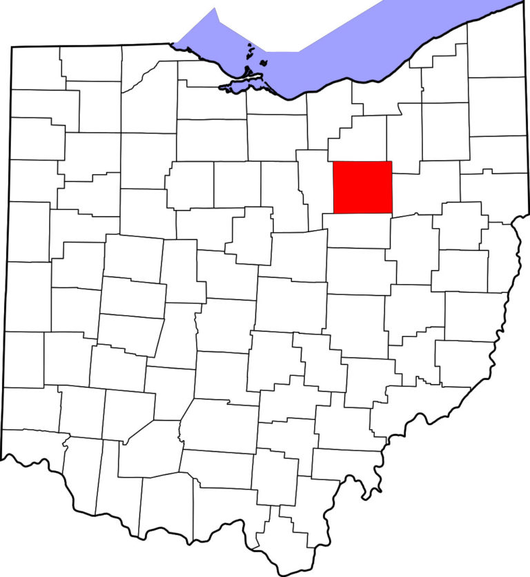 Wayne County Ohio map