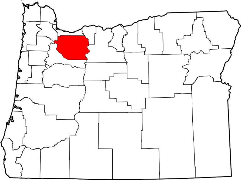 Clackamas County Oregon map