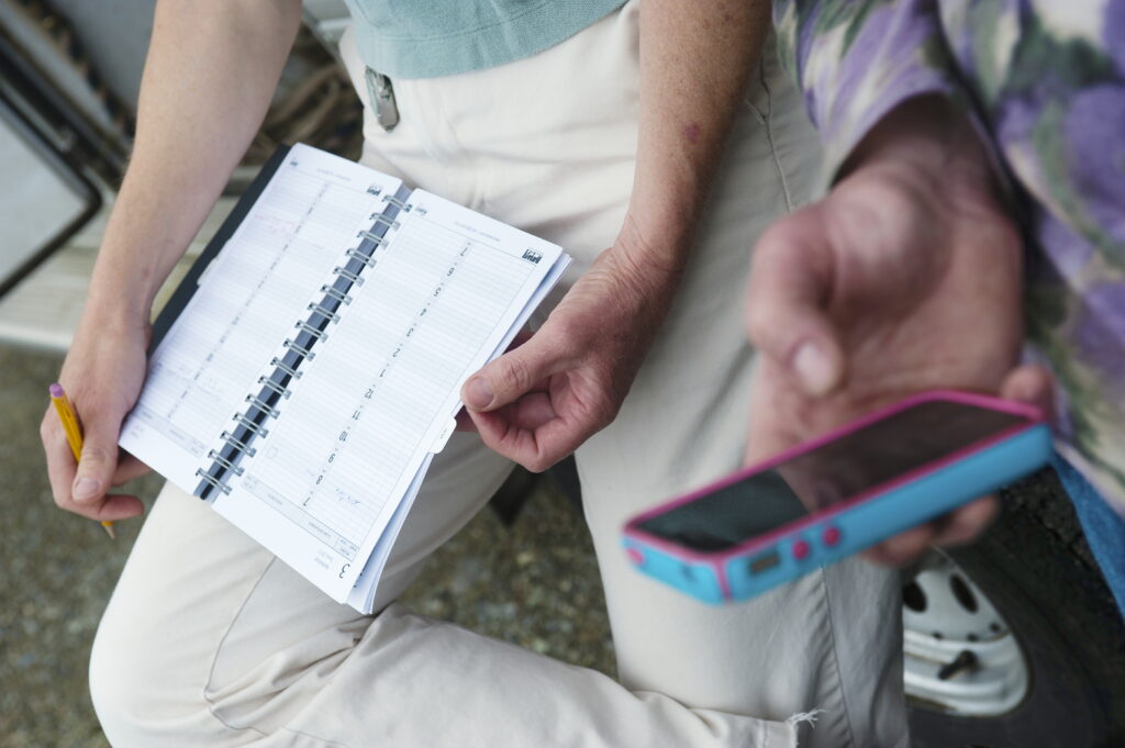Vet schedule book