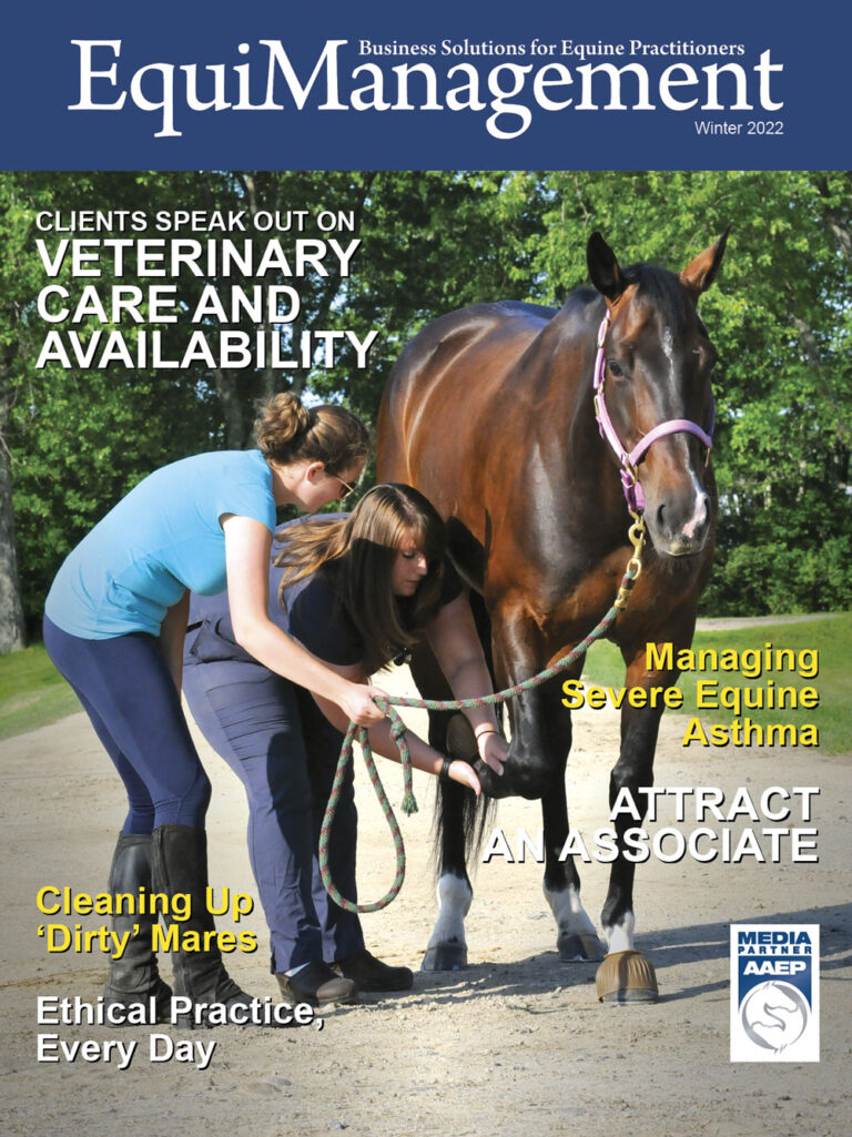 EquiManagement winter magazine cover
