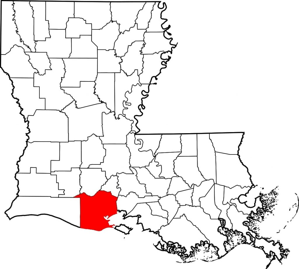 Vermilion Parish County, Louisiana, where botulism is suspected. 
