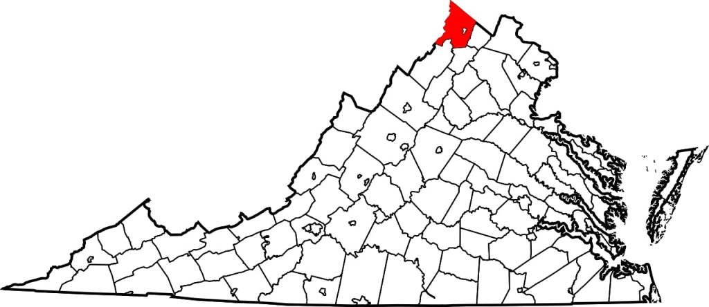 Frederick County, Virginia, where a horse has EHV-1
