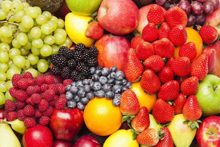 Assortment of fruits