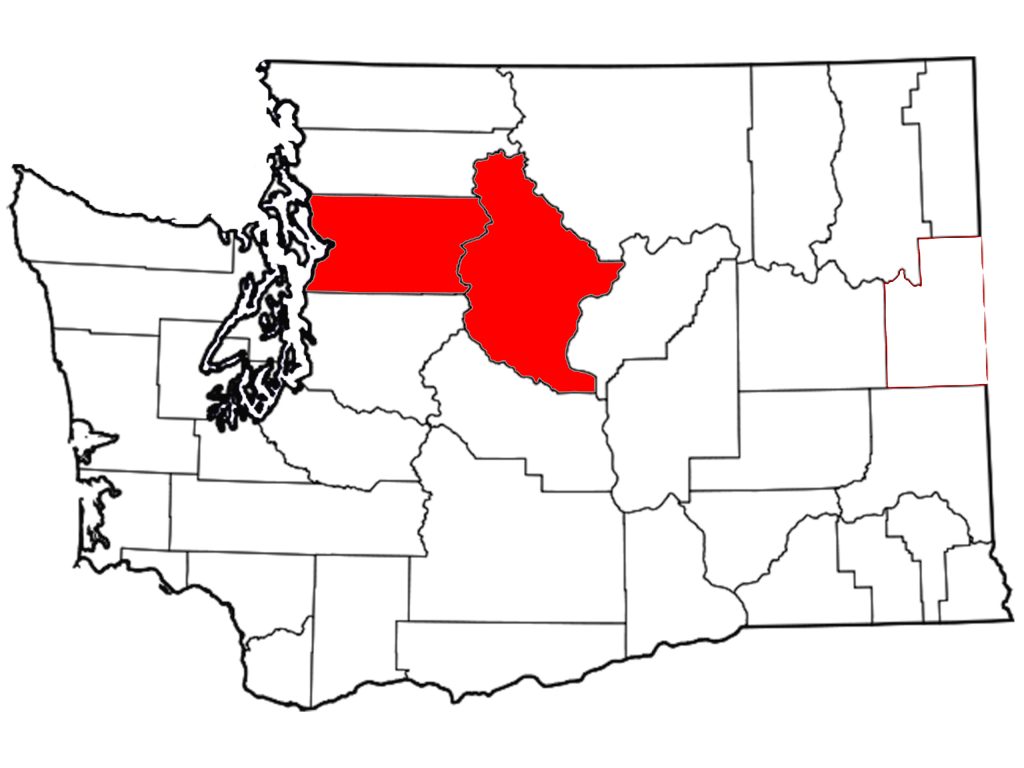 Two horses in Washington are positive for strangles. One horse is located in Clallam County, and one is in Snohomish County.