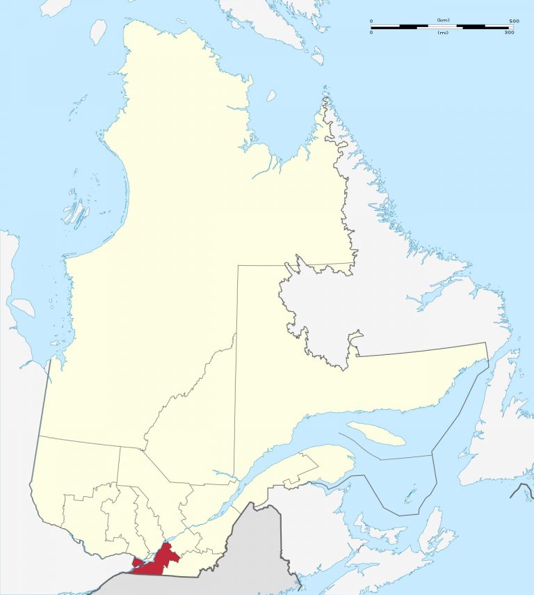 Quebec-map