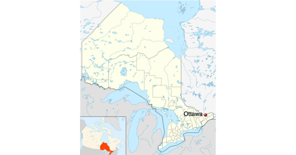 A weanling filly in Ottawa, Ontario, was confirmed positive for Eastern equine encephalitis (EEE) and was euthanized.  