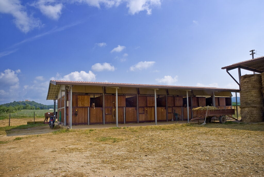 Simple barn structure