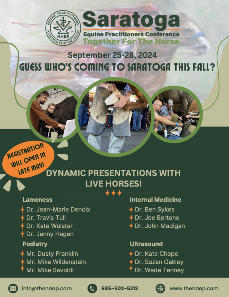 Saratoga Equine Practitioners Conference
