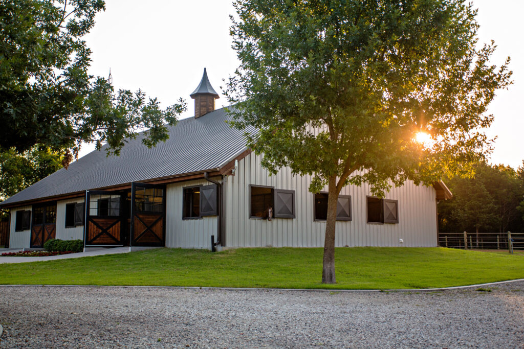 Horse stable, where there might be high endotoxin concentrations