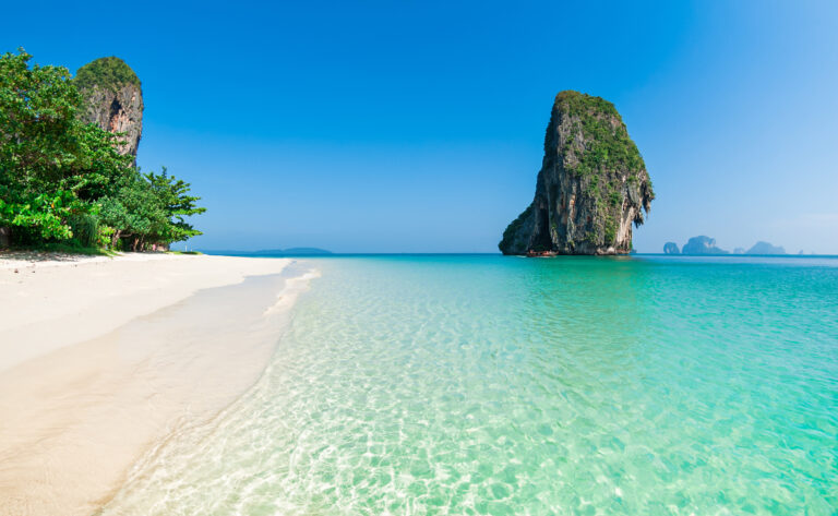 Railay beach in Krabi, Thailand