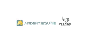 Ardent Equine and Pegasus logos