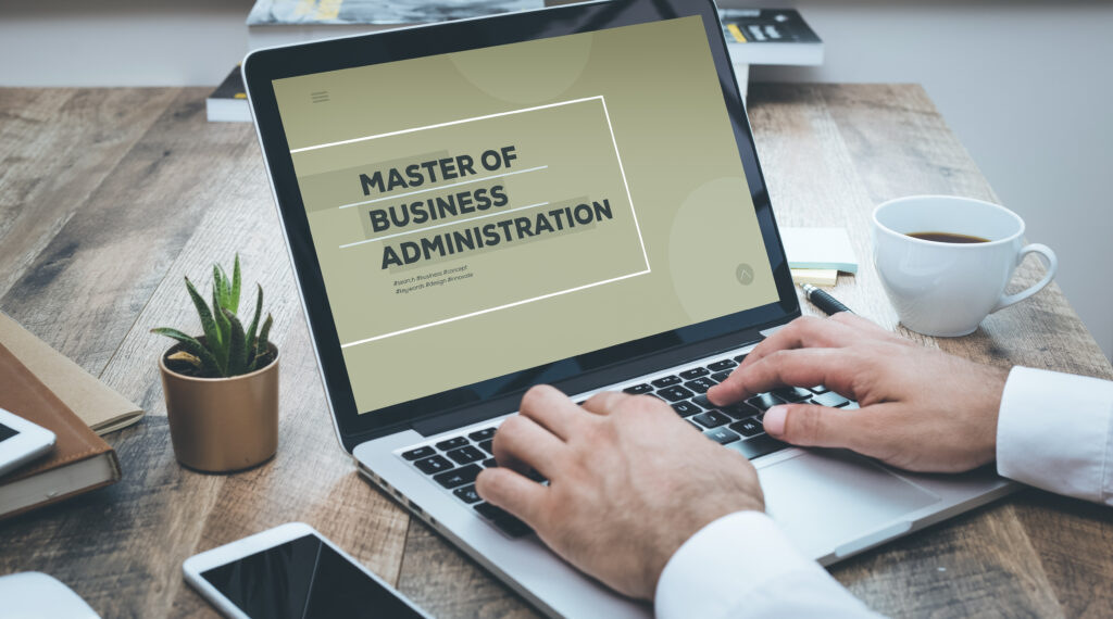 MBA concept 