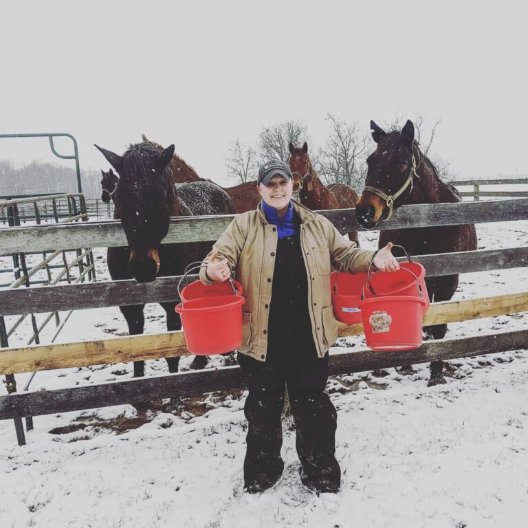 Conducting research in the snow