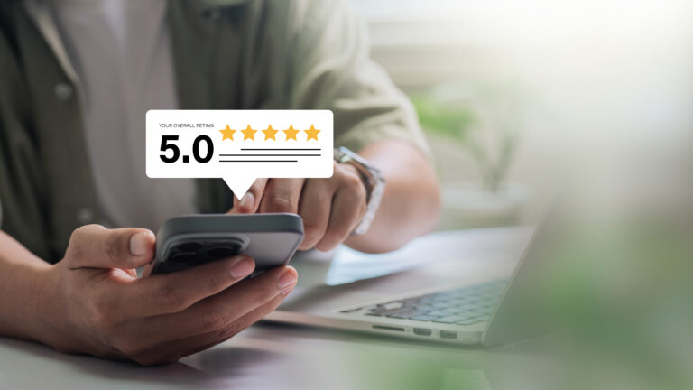 Customer Review and Rating on Smartphone